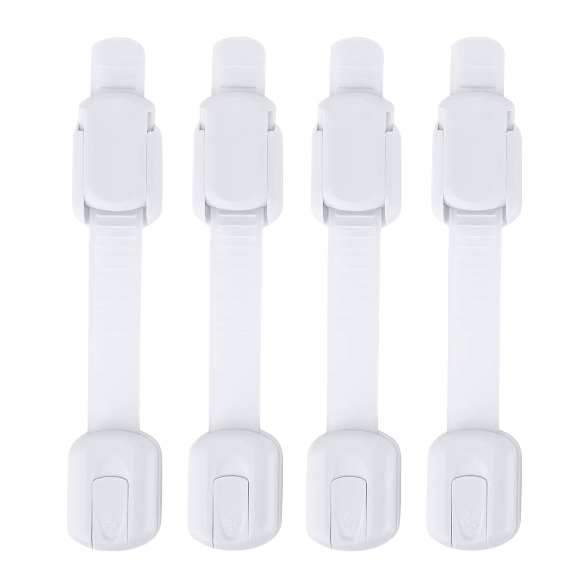 Multi-Purpose Adhesive Child Safety Strap (4-Pack)