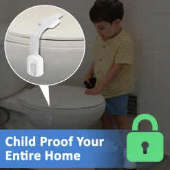 Multi-Purpose Adhesive Child Safety Strap Locks