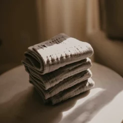 Muslin Cotton Burp Cloths (4-Pack)
