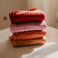 Muslin Cotton Burp Cloths (4-Pack)