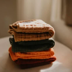 Muslin Cotton Burp Cloths (4-Pack)