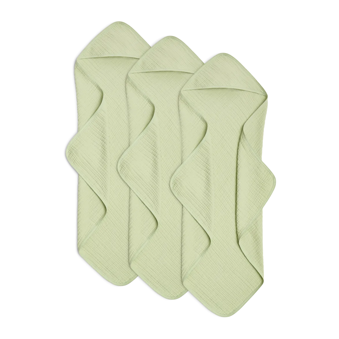 Muslin Hooded Towels (3 Pack)