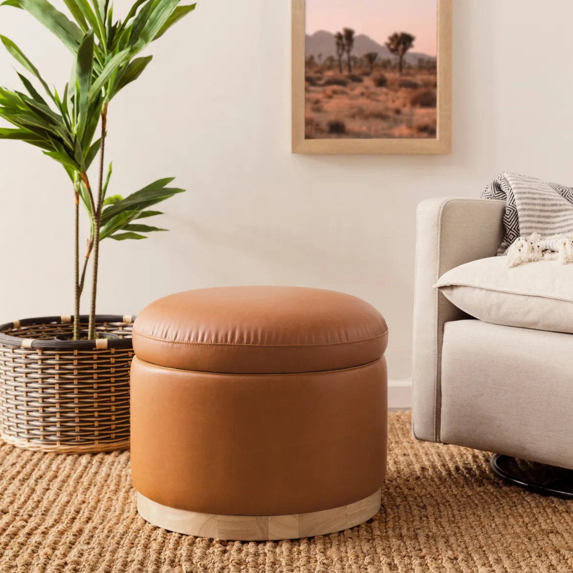 Naka Storage Ottoman