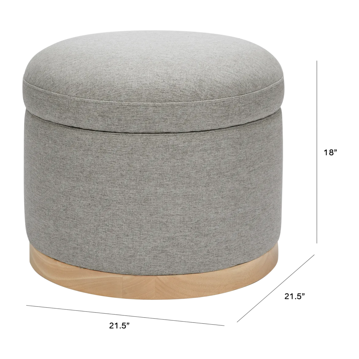 Naka Storage Ottoman