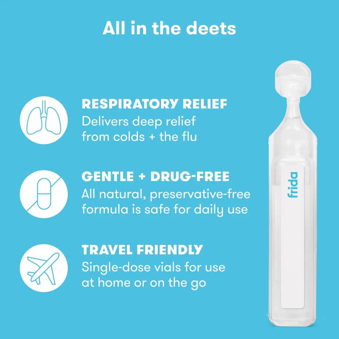 Nebulizer Sterile Saline Vials