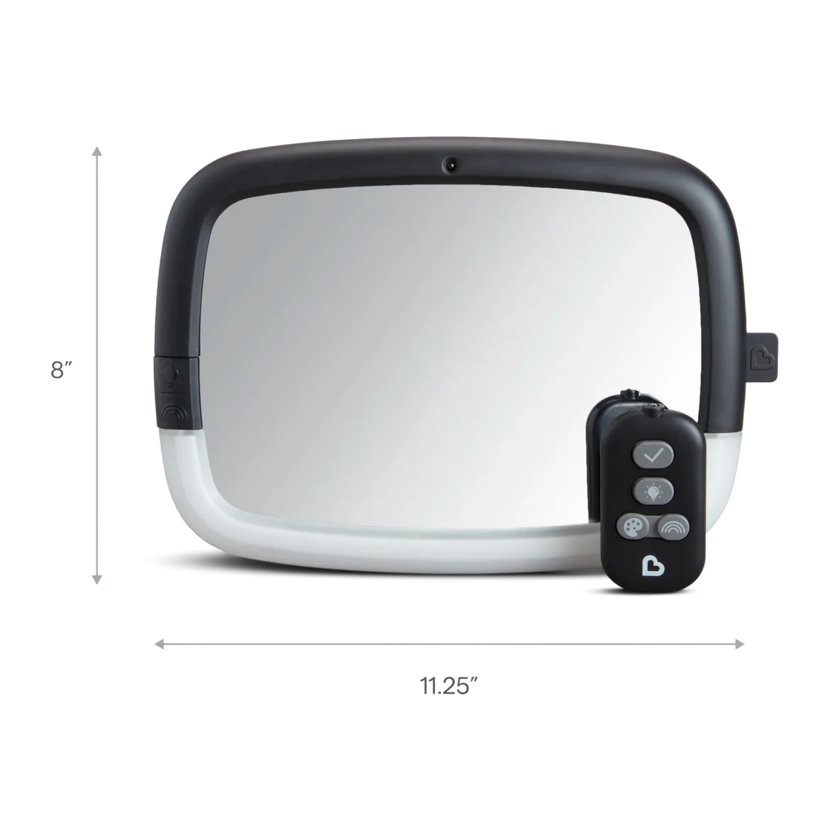 Night Light In-Sight Pivot Car Back Seat Mirror