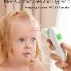 Non-Contact Forehead and Ear Thermometer