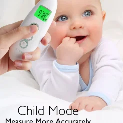 Non-Contact Forehead and Ear Thermometer
