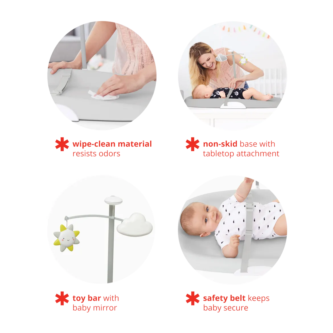 Nursery Style Wipe-Clean Changing Pad