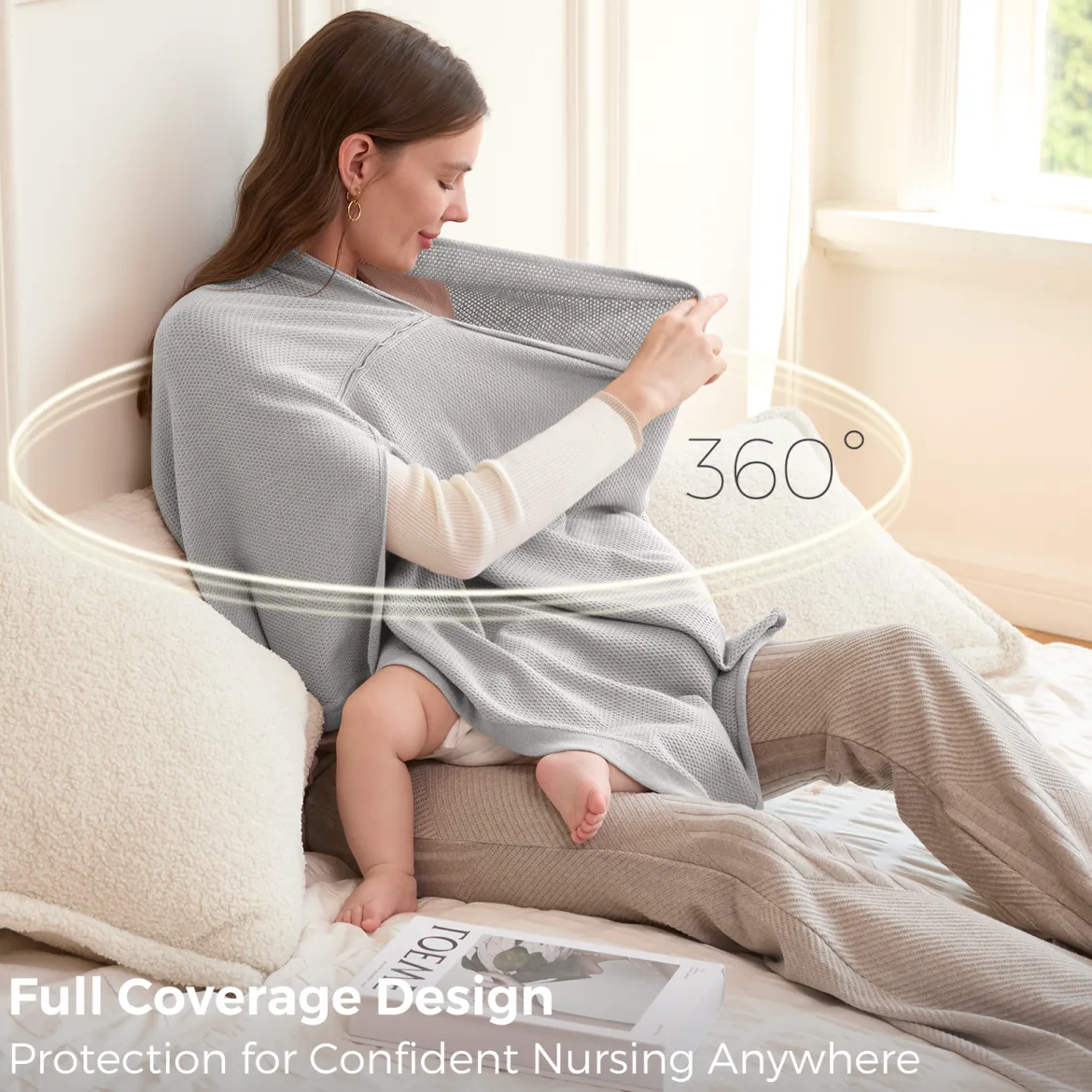 Nursing Cover - Muti-Use Privacy Poncho