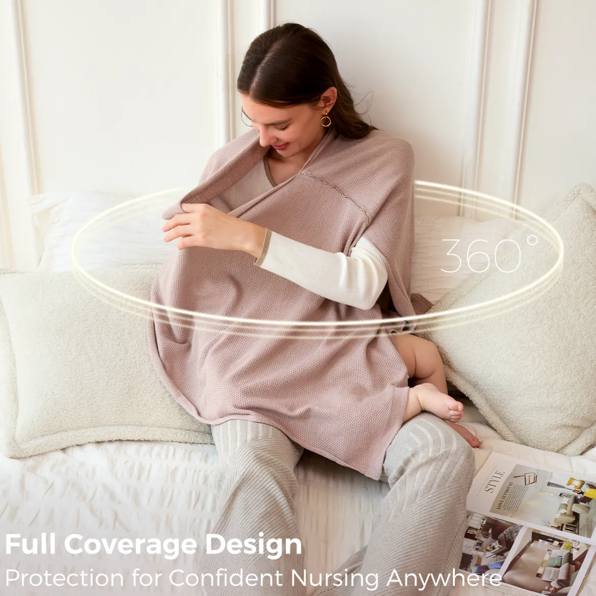 Nursing Cover - Muti-Use Privacy Poncho