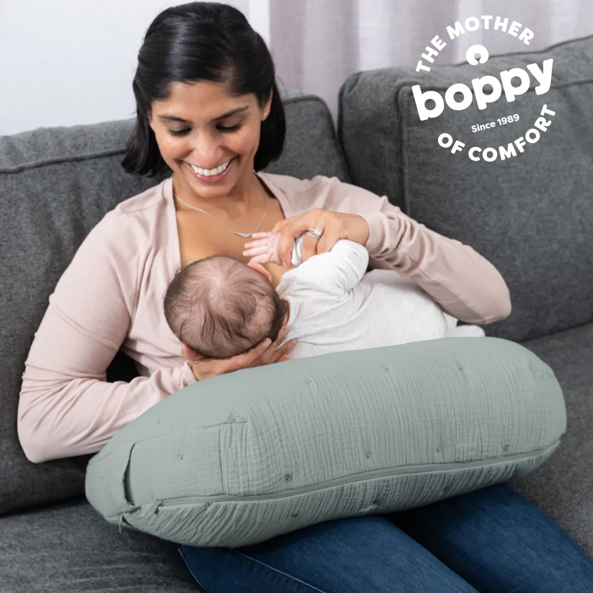 Nursing Pillow Luxe Muslin