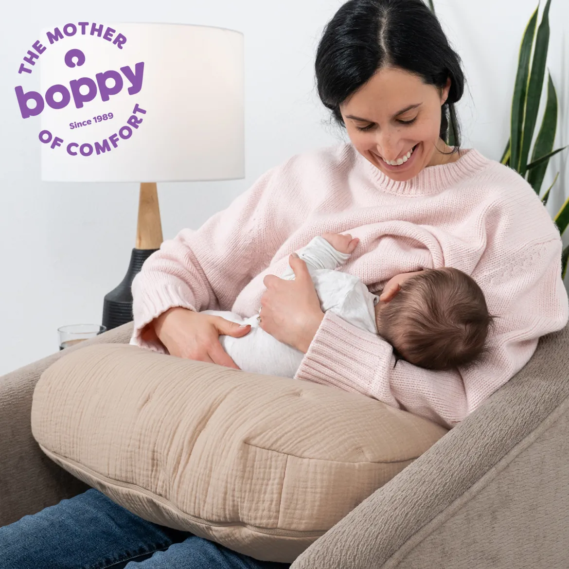 Nursing Pillow Luxe Muslin