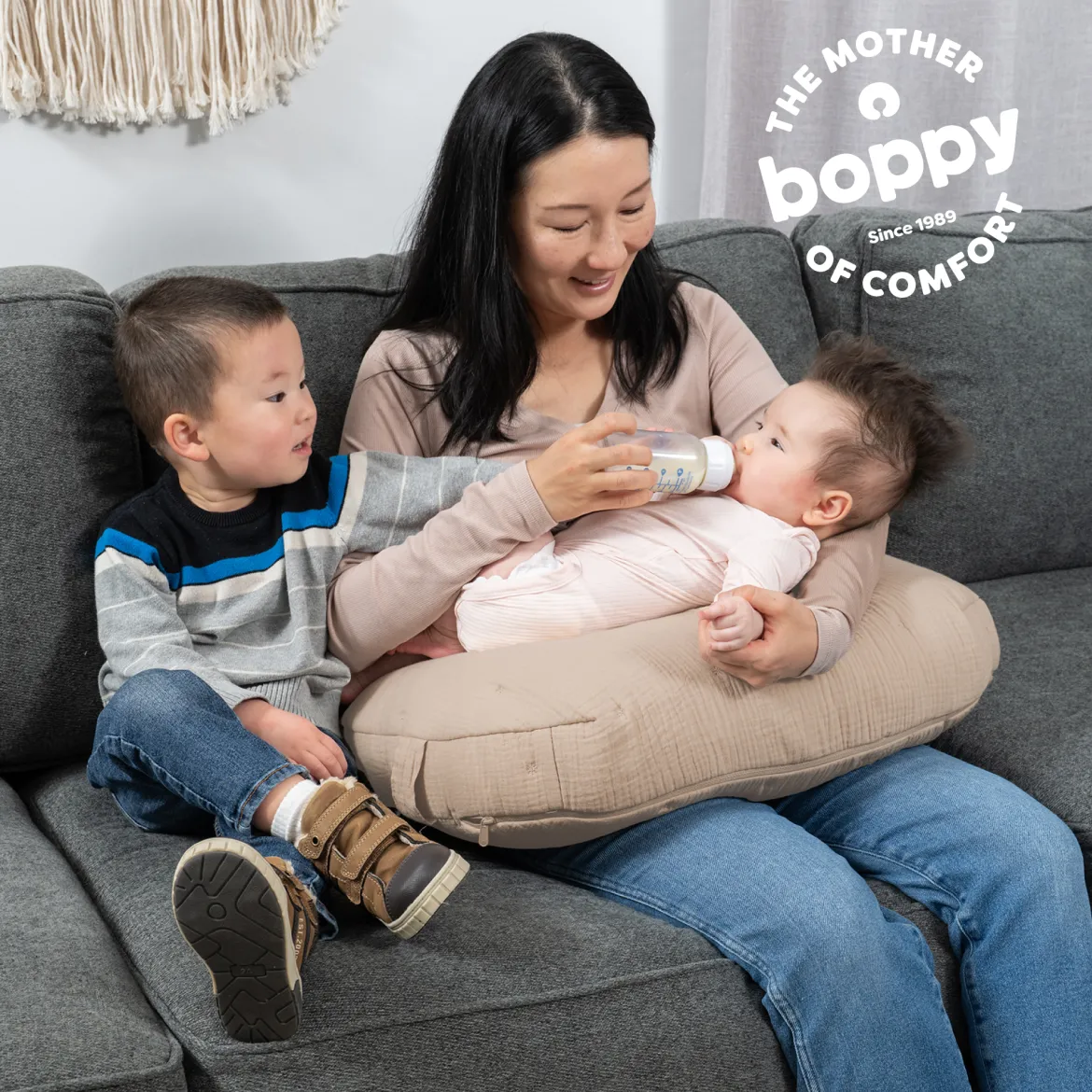 Nursing Pillow Luxe Muslin