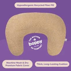 Nursing Pillow with Luxe Fabric Cover