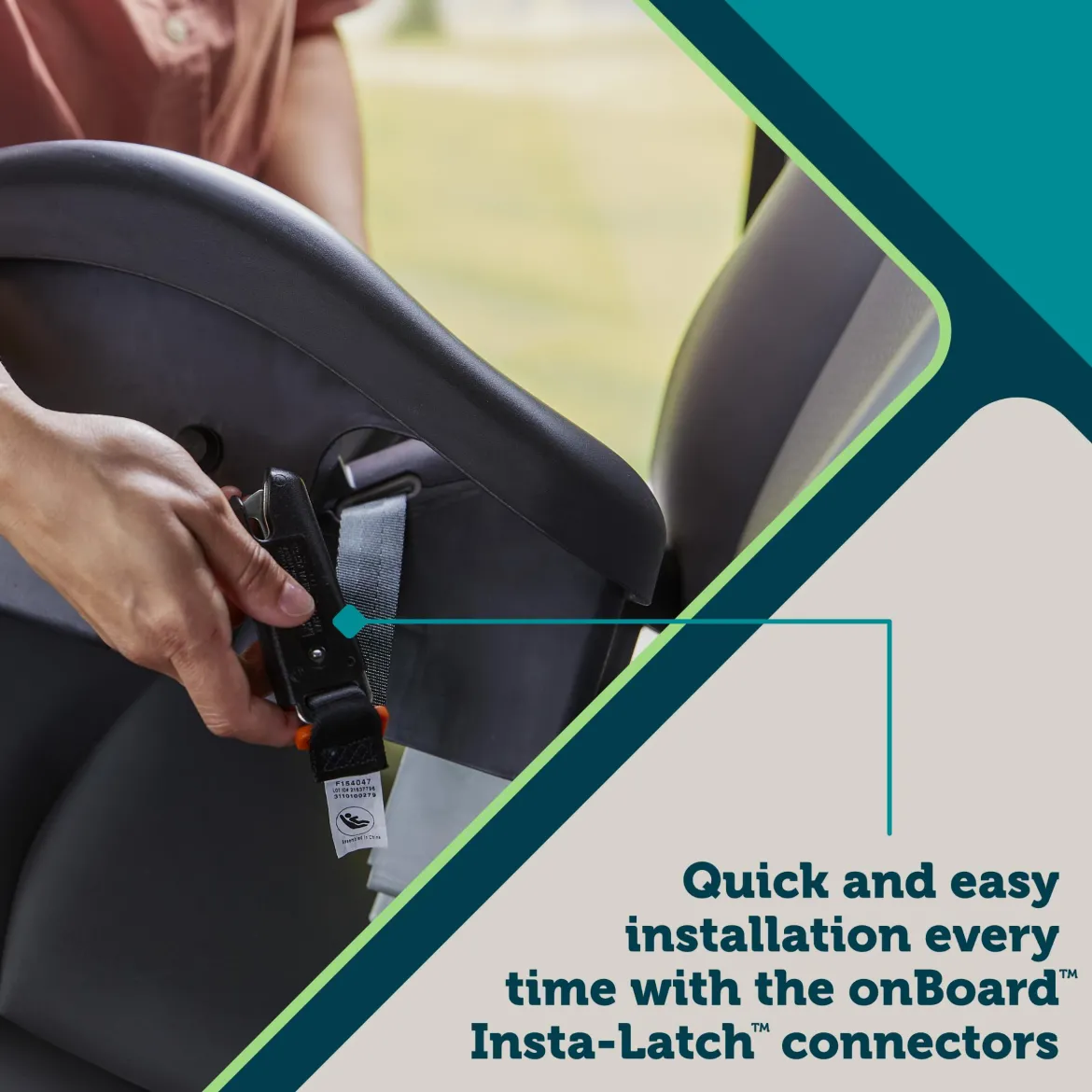onBoard Insta-Latch DLX Infant Car Seat
