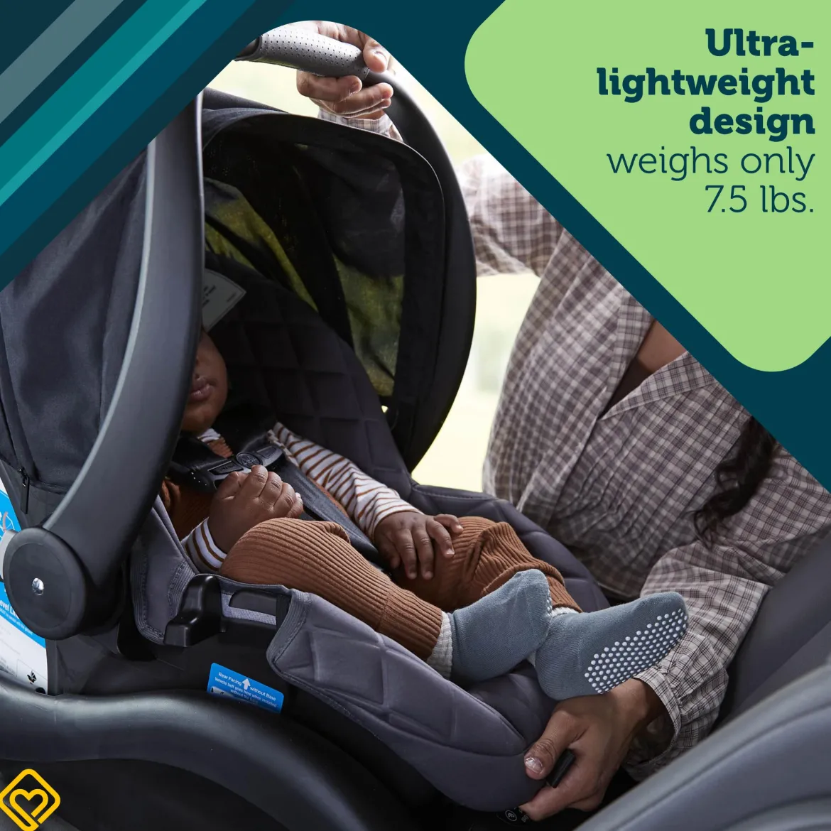 onBoard Insta-Latch DLX Infant Car Seat