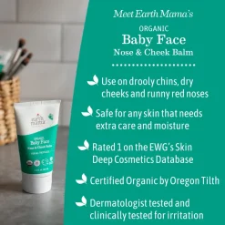Organic Baby Face Nose & Cheek Balm