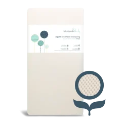 Organic Breathable Innerspring 2-Stage Baby Crib & Toddler Mattress