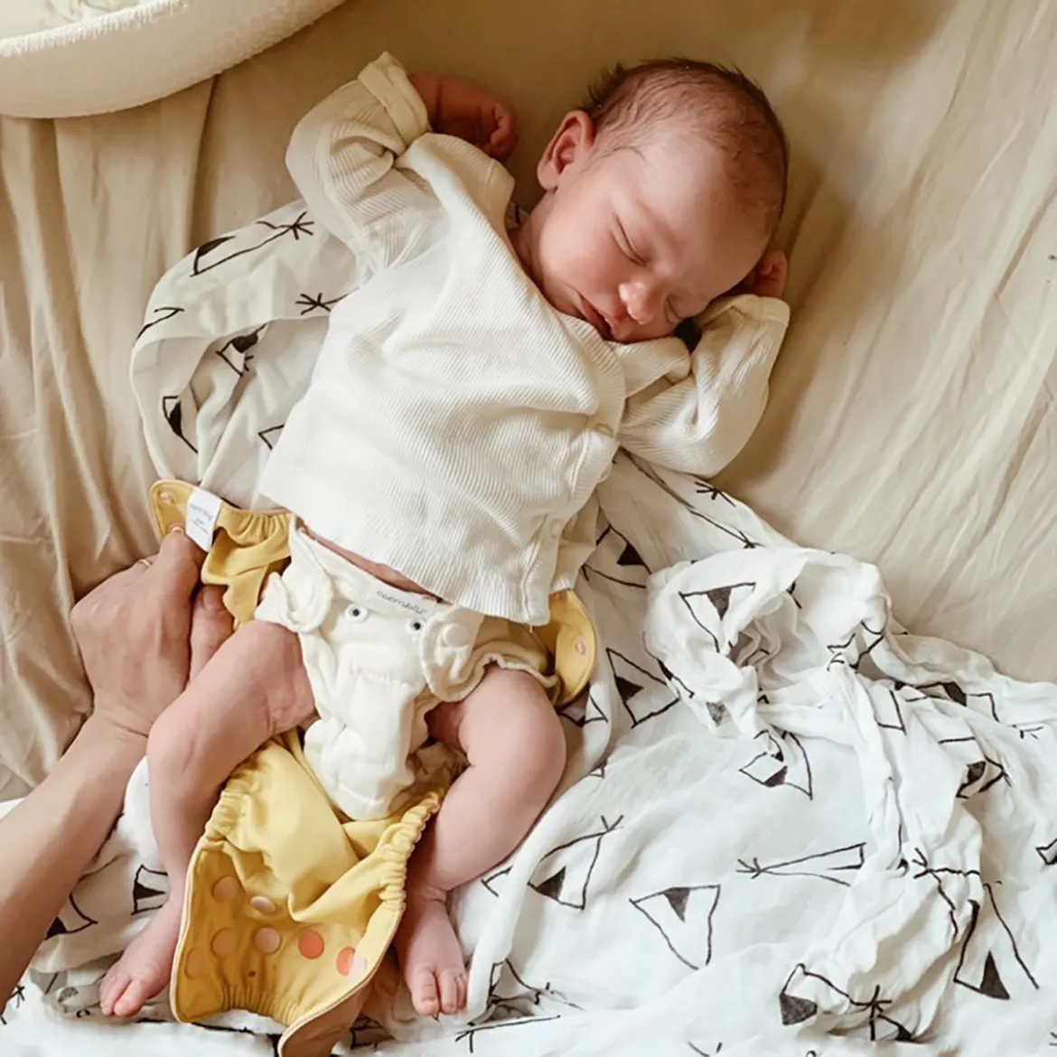 Organic Cloth Diaper Inner