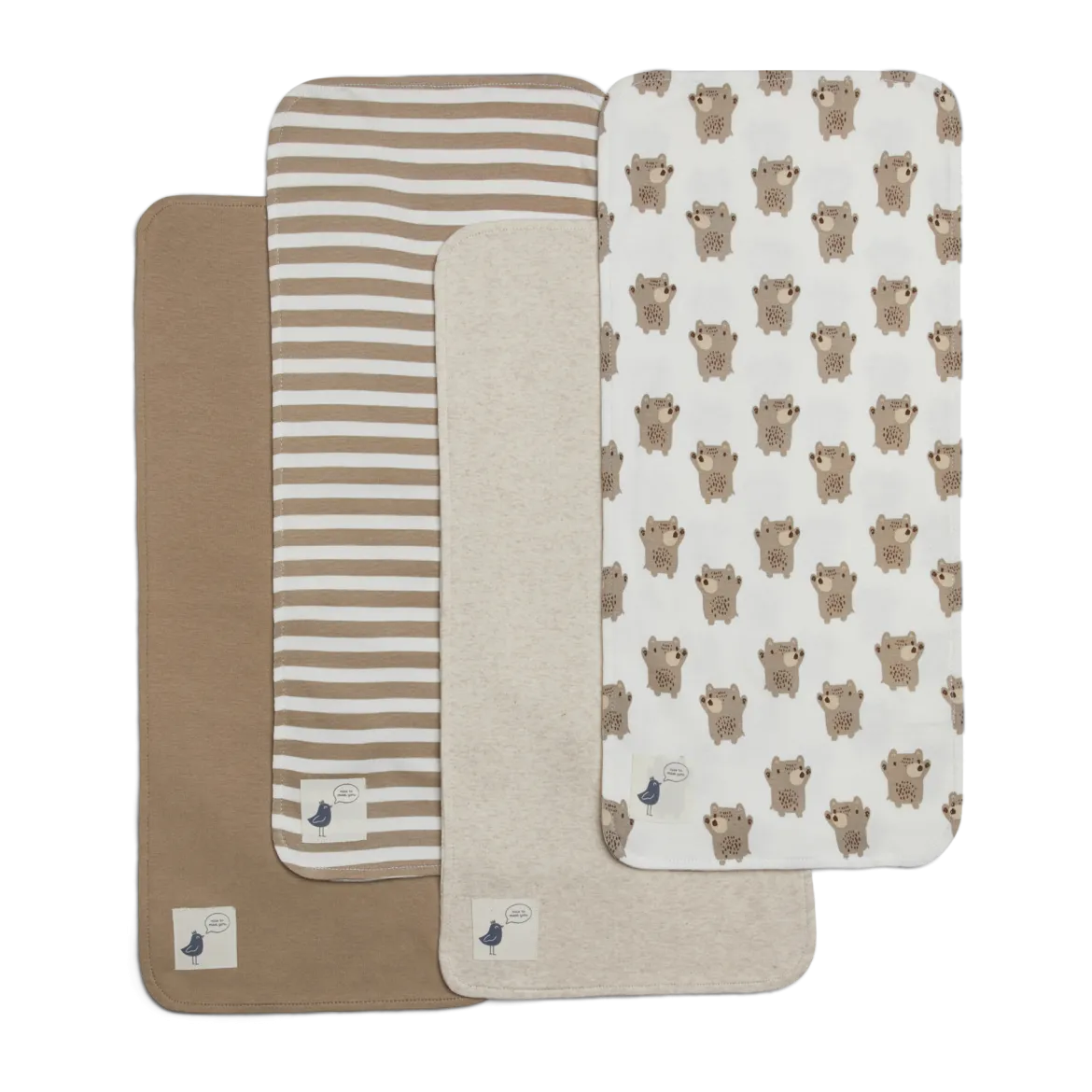 Organic Cotton Burp Cloth (4 Pack)