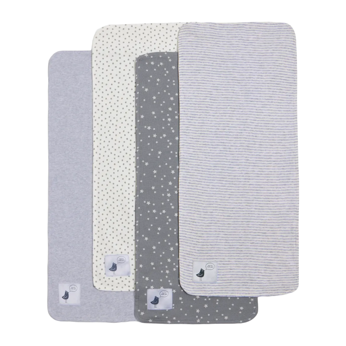 Organic Cotton Burp Cloth (4 Pack)