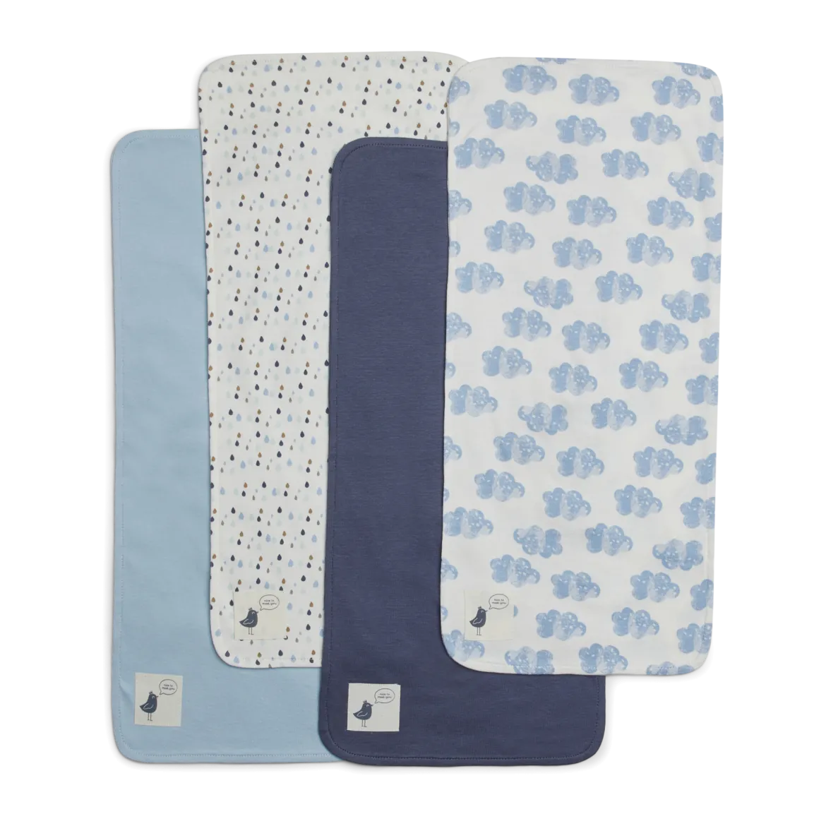 Organic Cotton Burp Cloth (4 Pack)