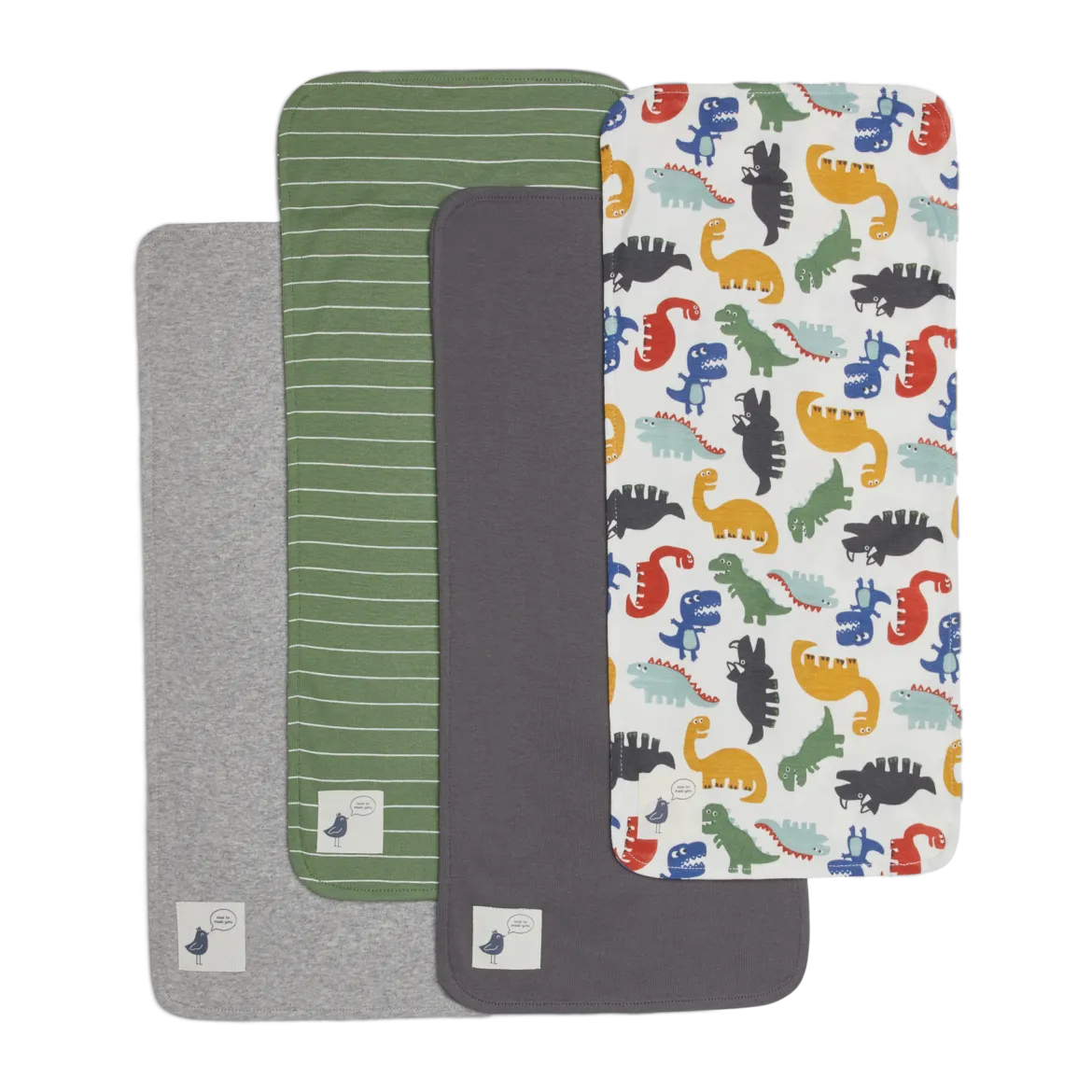 Organic Cotton Burp Cloth (4 Pack)