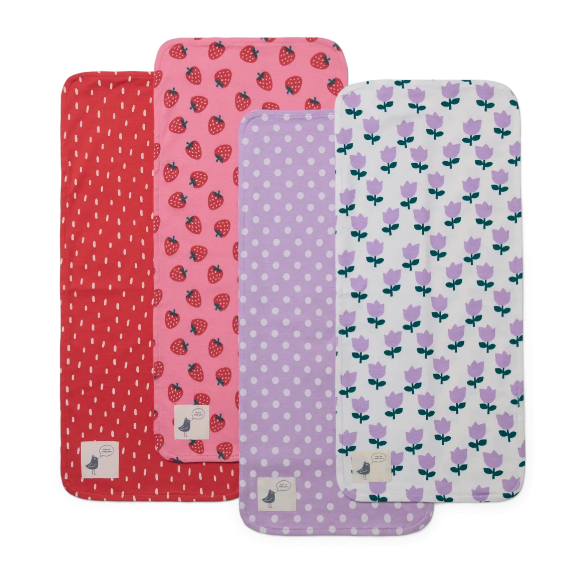 Organic Cotton Burp Cloth (4 Pack)