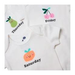 Organic Cotton Days Of The Week Bodysuit (7 Pack)