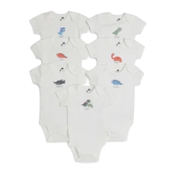 Organic Cotton Days Of The Week Bodysuit (7 Pack)