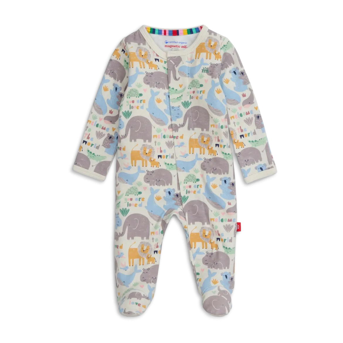 Organic Cotton Footie