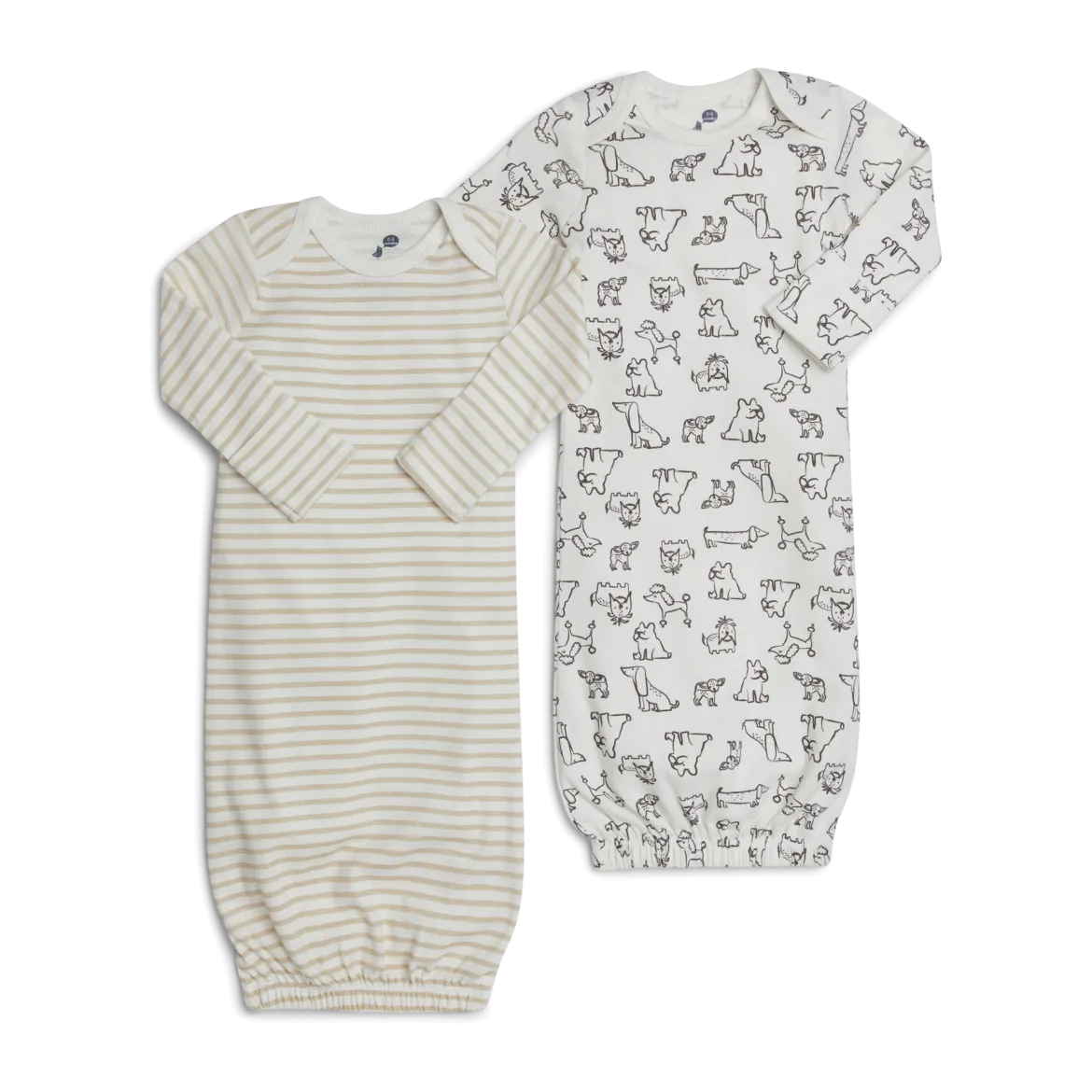 Organic Cotton Gown (2 Pack)