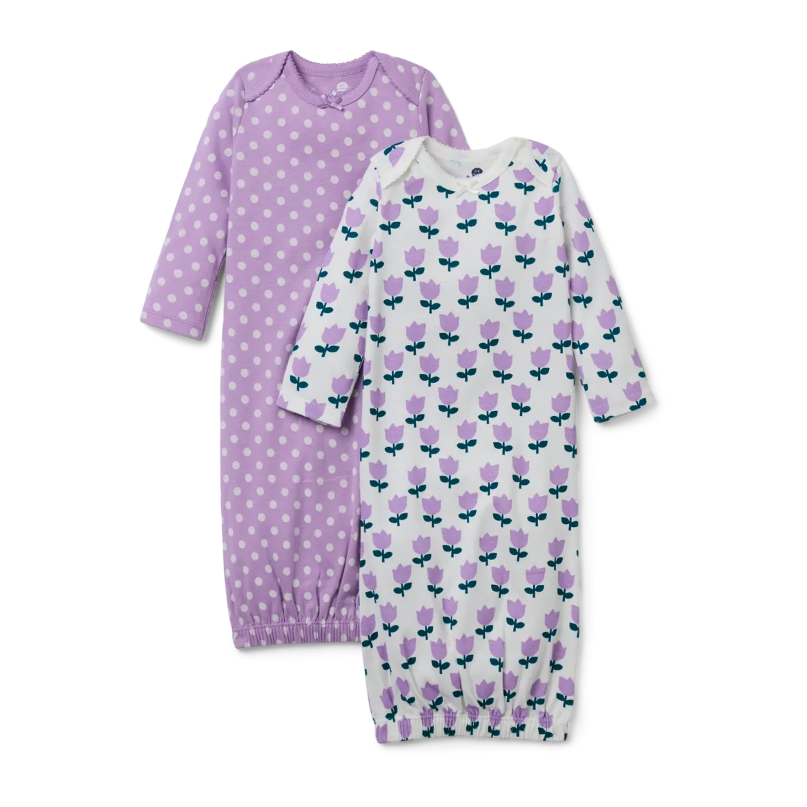 Organic Cotton Gown (2 Pack)