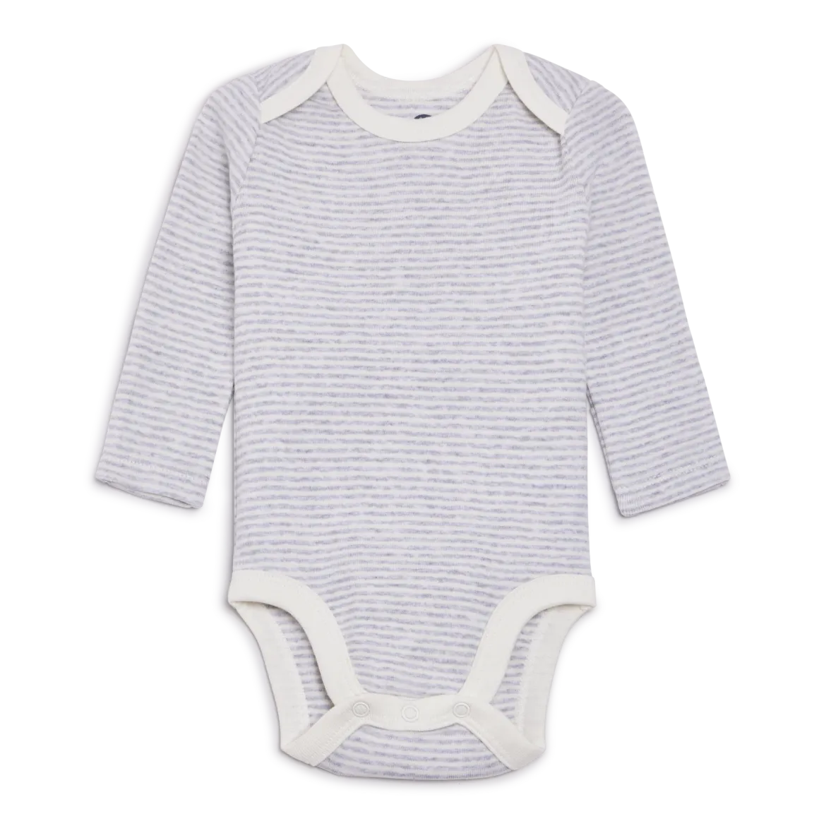 Organic Cotton Long-Sleeve Solid Bodysuits (5 Pack)