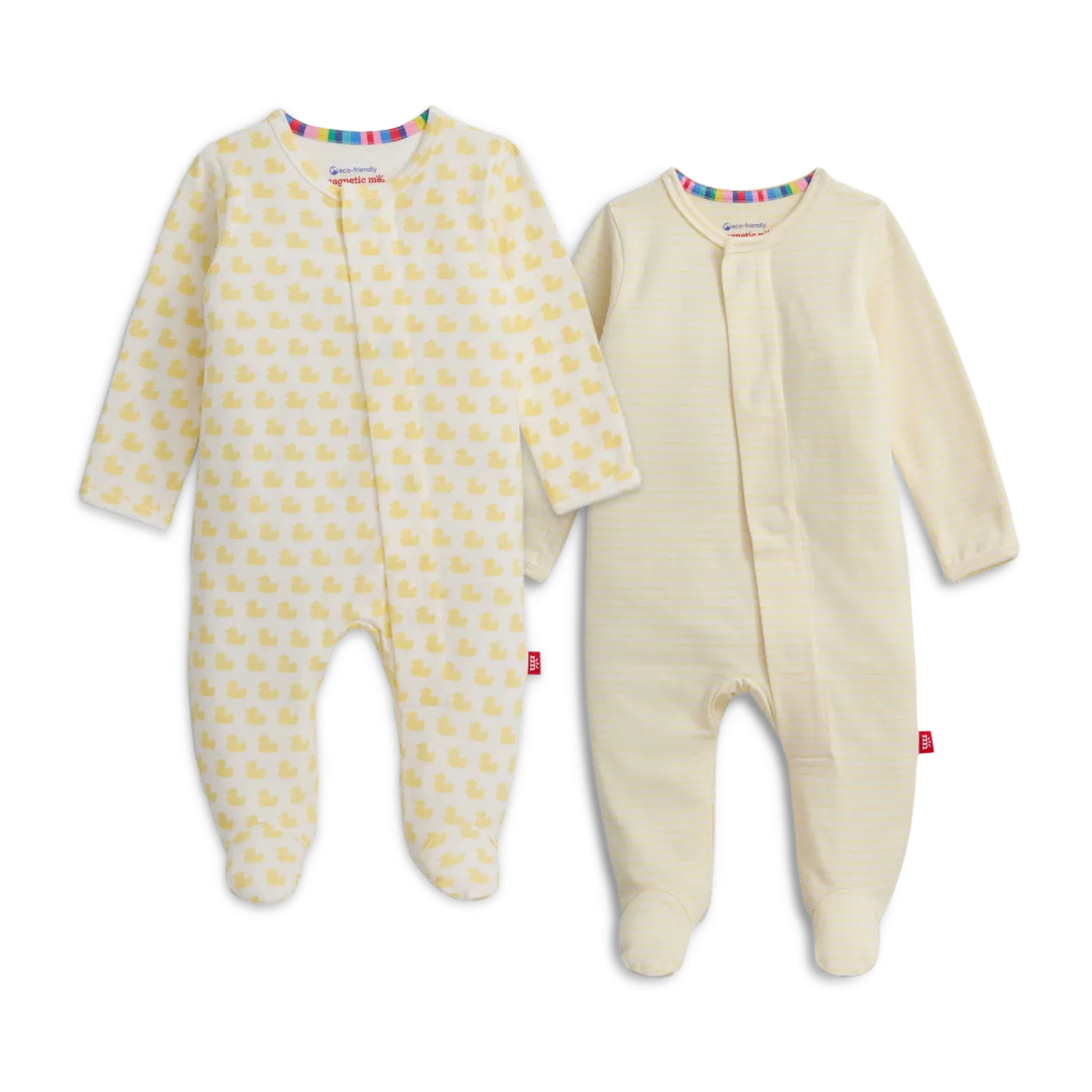 Organic Cotton Magnetic Footie 2 Pack Bundle