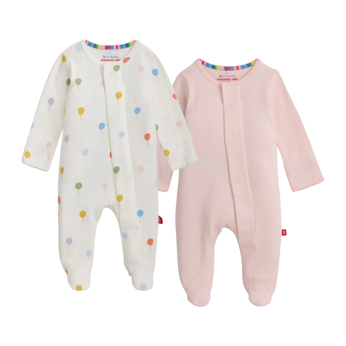 Organic Cotton Magnetic Footie 2 Pack Bundle