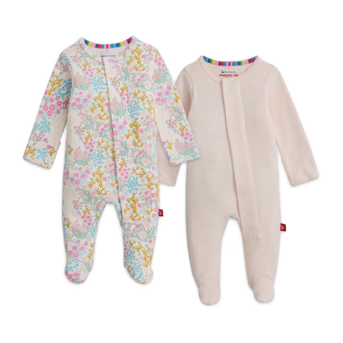 Organic Cotton Magnetic Footie 2 Pack Bundle