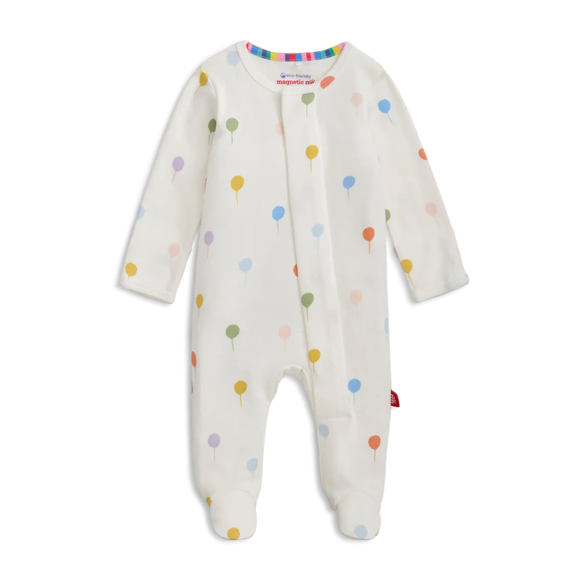 Organic Cotton Magnetic Footie (4 Pack)