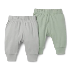 Organic Cotton Pants (2 Pack)