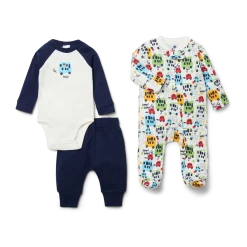 Organic Cotton 3-Piece Gift Set
