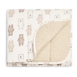 Organic Cotton Quilted Blanket