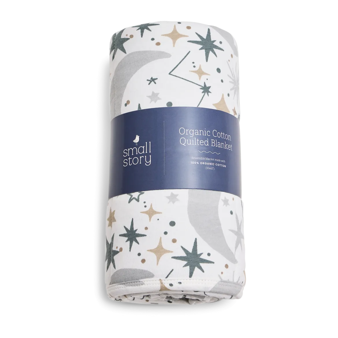 Organic Cotton Quilted Blanket