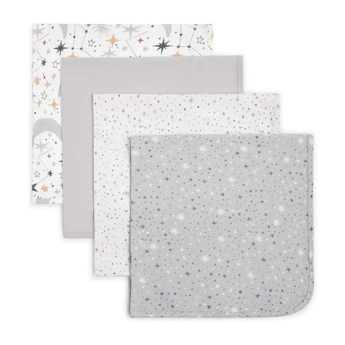 Organic Cotton Receiving Blanket (4 Pack)