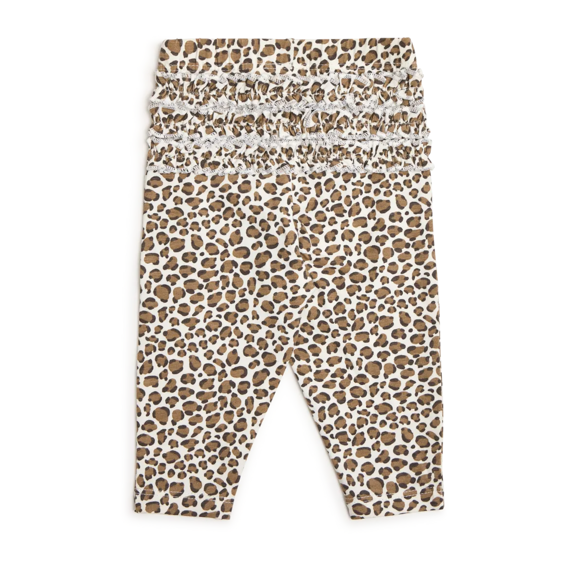 Organic Cotton Ruffle Bodysuit, Pant & Headband 6-Piece Set