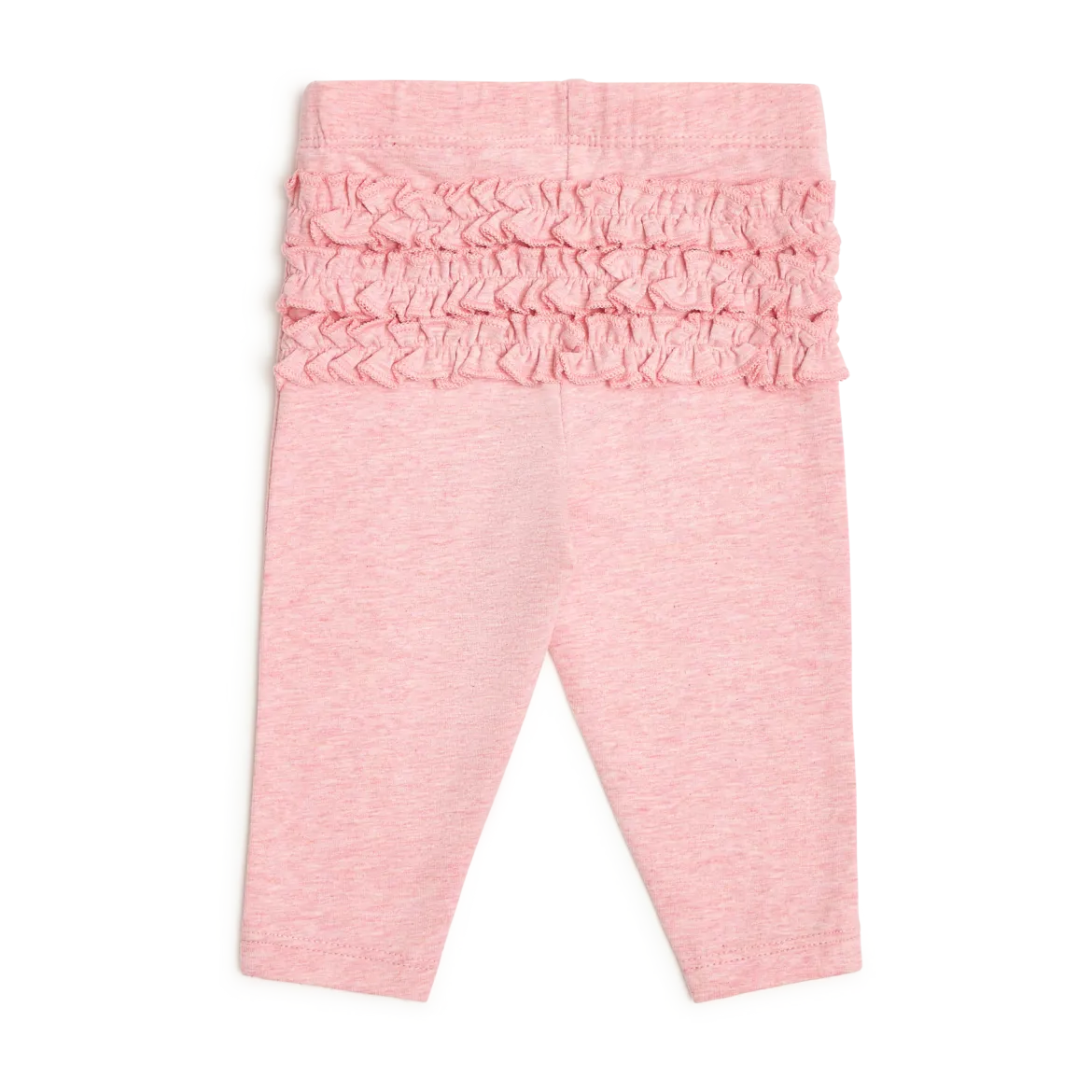 Organic Cotton Ruffle Bodysuit, Pant & Headband 6-Piece Set