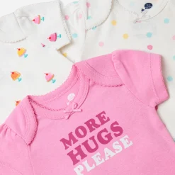 Organic Cotton Short Sleeve Bodysuit & Pant 6-Piece Gift Set
