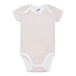 Organic Cotton Short-Sleeve Printed Bodysuit (5 Pack)