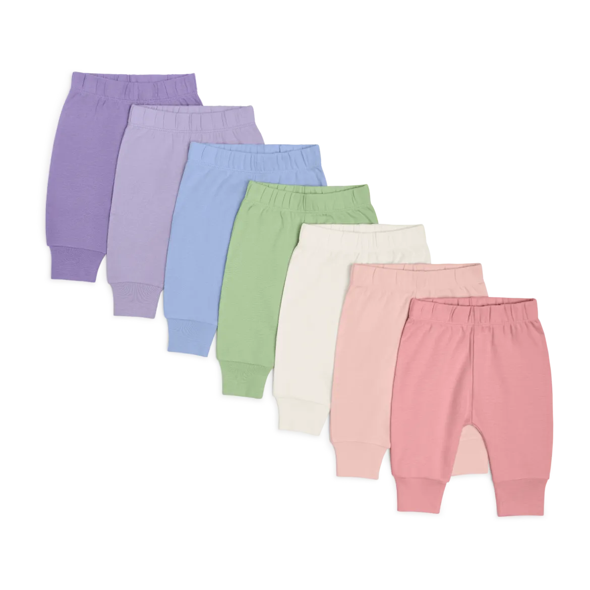 Organic Cotton Solid Everyday Pant (7 Pack)