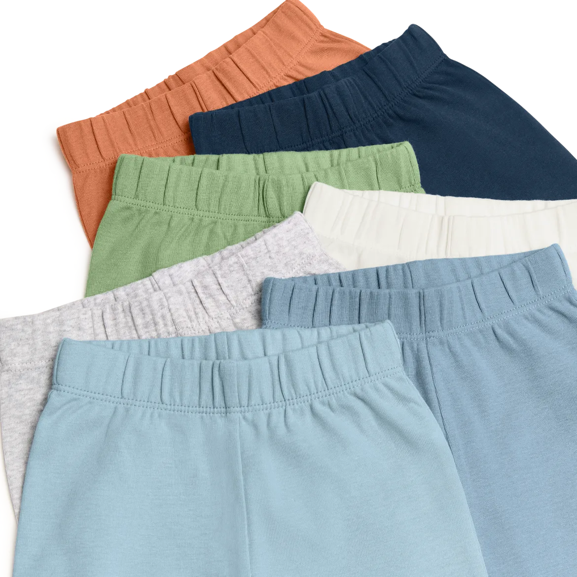 Organic Cotton Solid Everyday Pant (7 Pack)